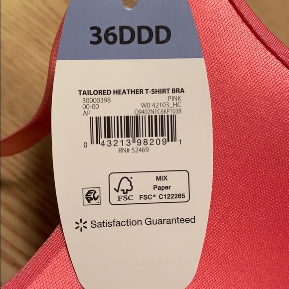 NWT Secret Treasures t- shirt bra size 36DDD - Picture 5 of 6